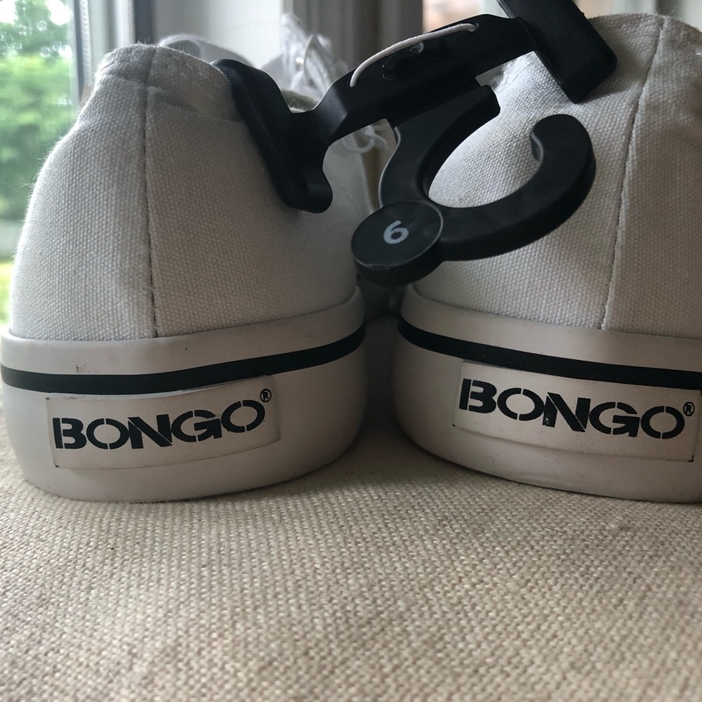 White Bongo Converse Sneakers